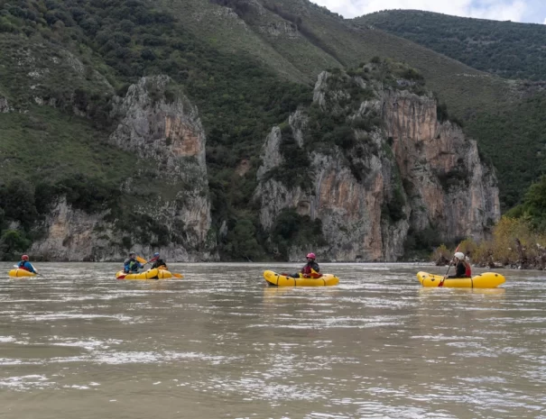 Vjosa river expedition - Kayak & Packraft - Albania